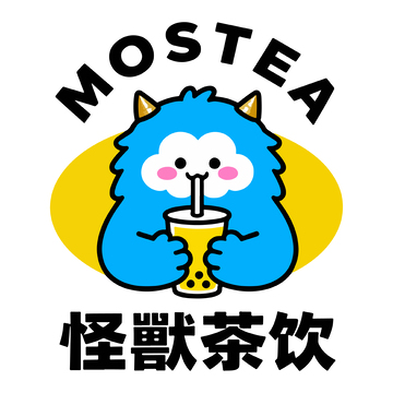 怪兽茶饮LOGO