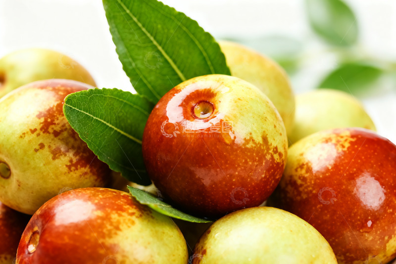 高清大图下载【趣麦麦图】新鲜脆甜的冬枣果实6