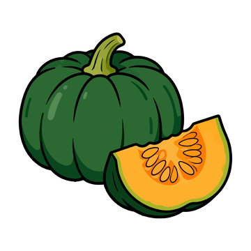 贝贝南瓜简笔画1