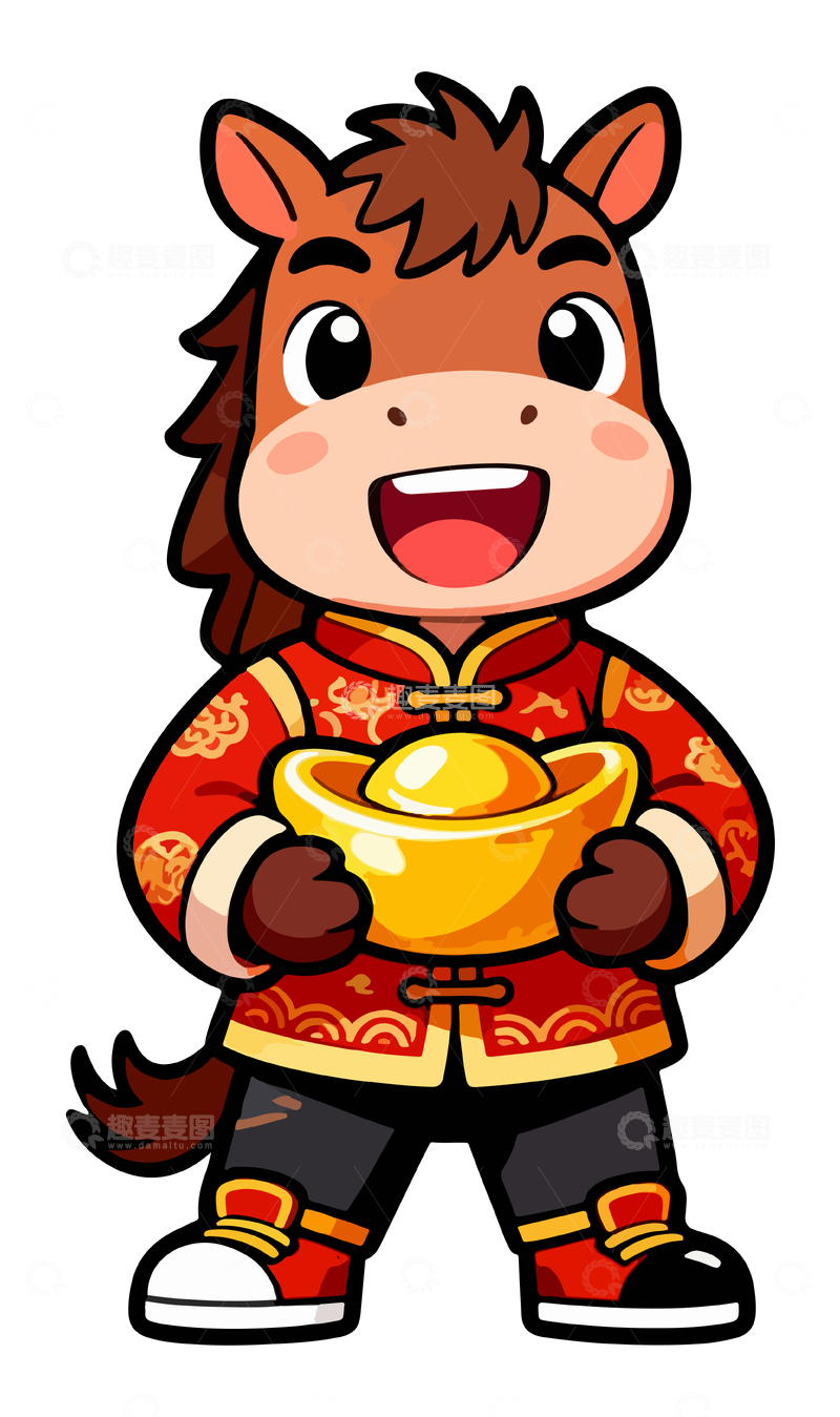 2026马年春节喜庆小马03