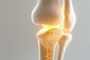 腿骨骨头特写摄影