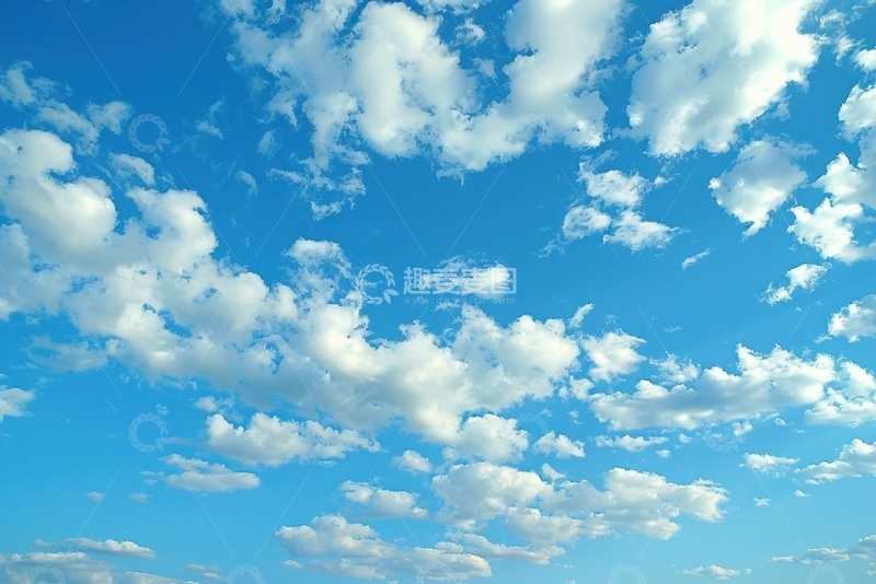 高清大图下载【趣麦麦图】蓝天白云自然美景