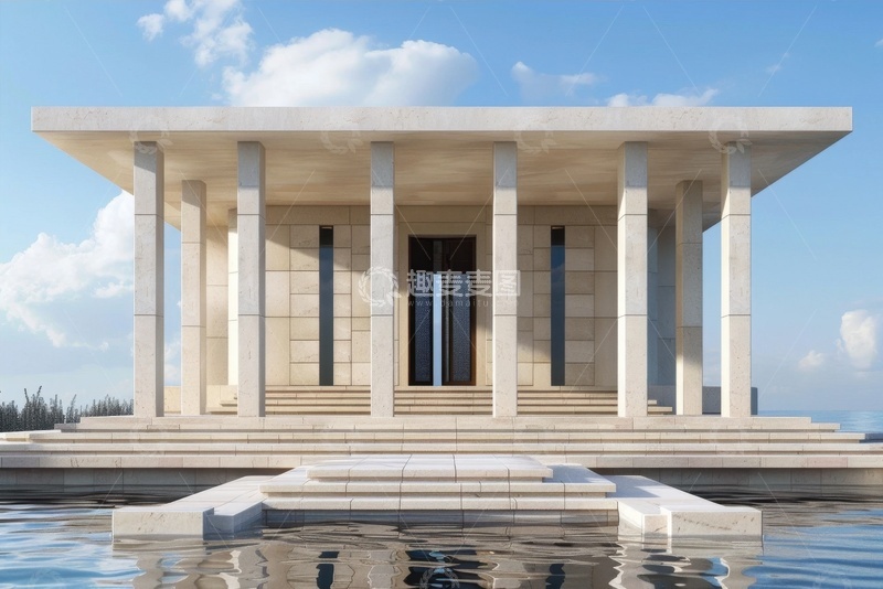 高清大图下载【趣麦麦图】石砖堆砌的房屋建筑