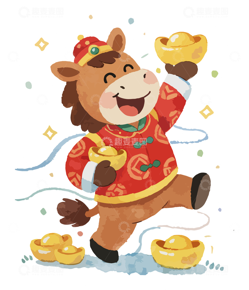 2026马年春节喜庆小马10