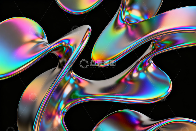 高清大图下载【趣麦麦图】彩色抽象背景