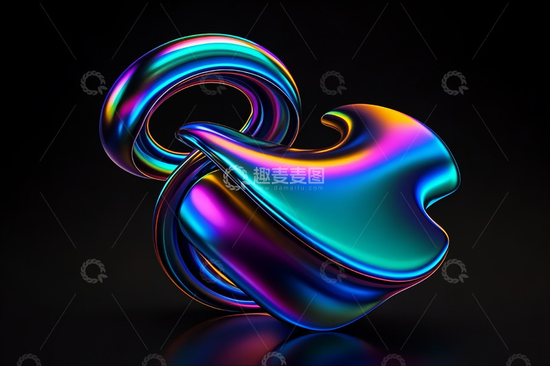 高清大图下载【趣麦麦图】彩色抽象背景