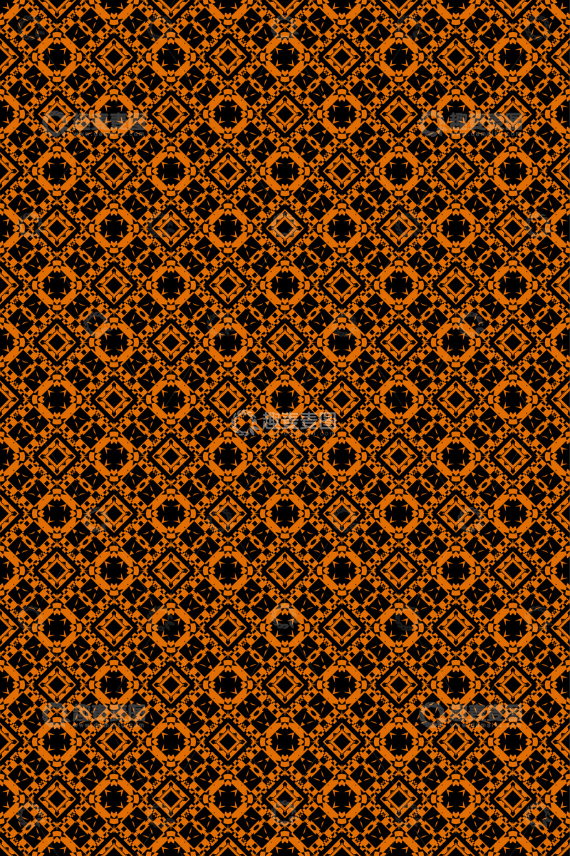 源文件下载【趣麦麦图】大牌风复古几何花型无缝设计96