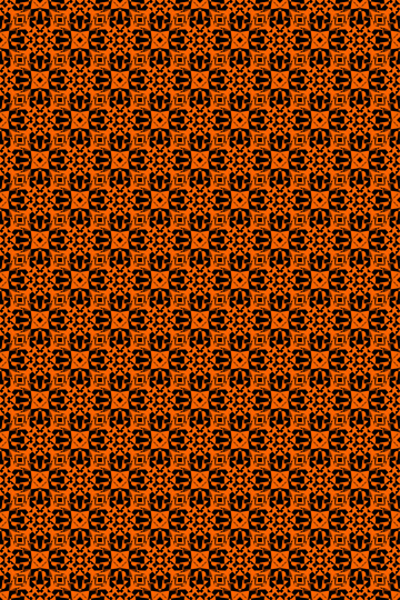 大牌风复古几何花型无缝设计99