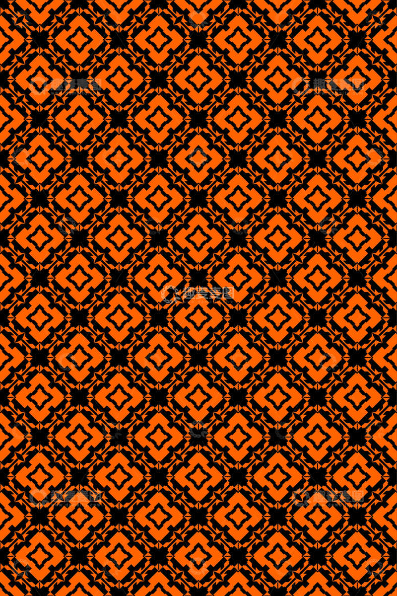 源文件下载【趣麦麦图】几何无缝花纹70