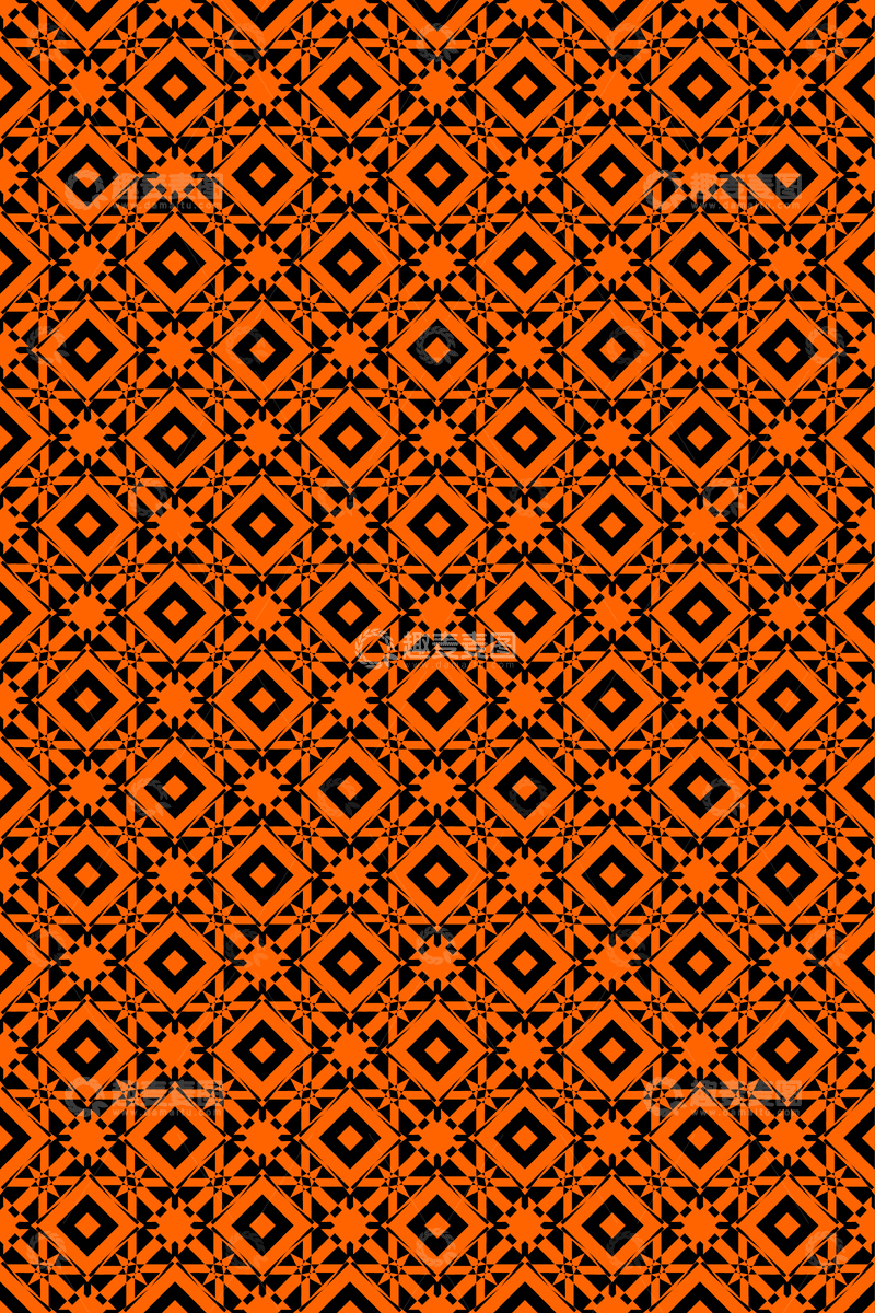 源文件下载【趣麦麦图】几何无缝花纹19