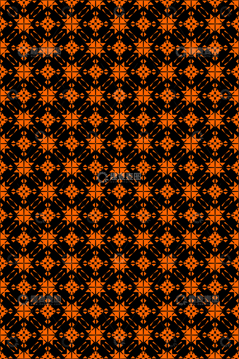源文件下载【趣麦麦图】几何无缝花纹89