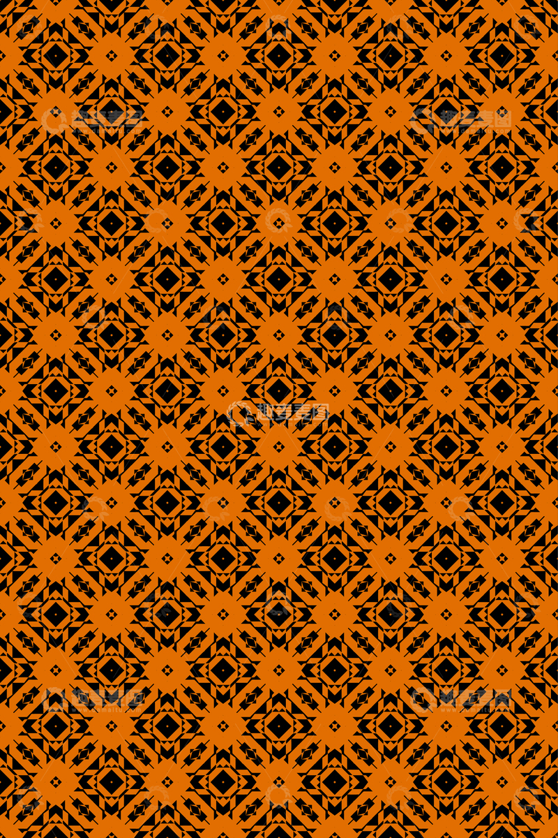 源文件下载【趣麦麦图】几何无缝花纹71