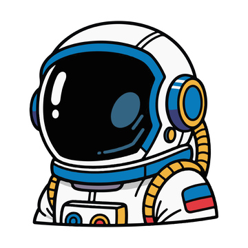 宇航员太空探索登月