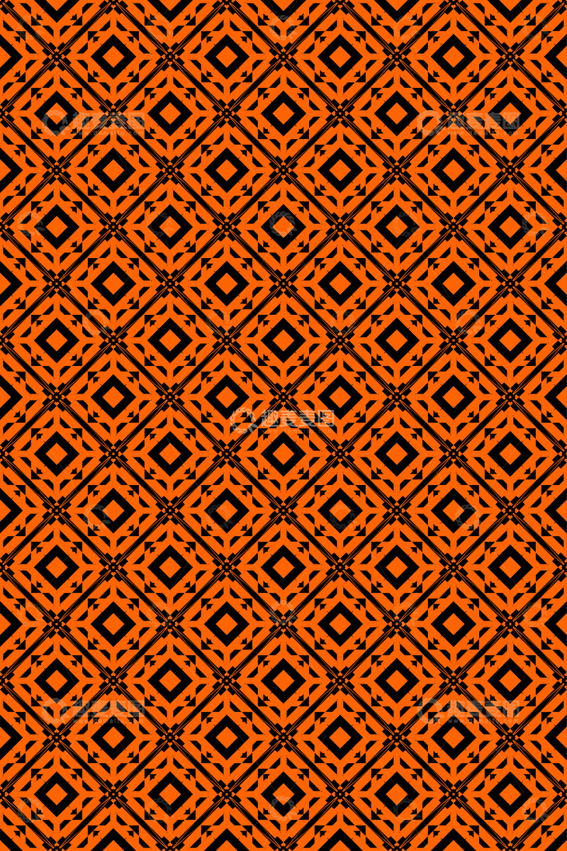 源文件下载【趣麦麦图】几何无缝花纹79