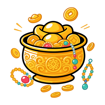 春节喜庆聚宝盆3