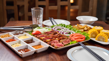 创意美食特色烤肉套餐