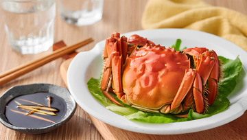 创意美味大闸蟹美食摄影