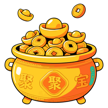春节喜庆聚宝盆1