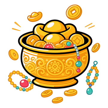 春节喜庆聚宝盆2