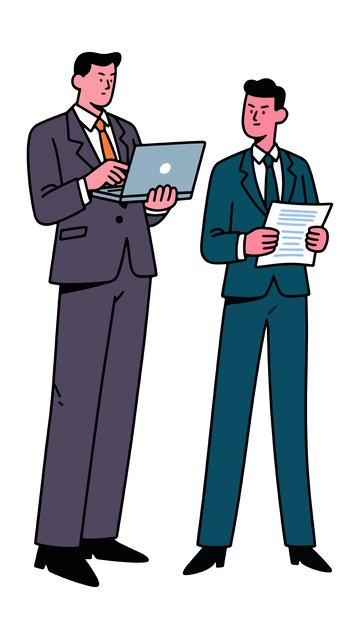 职场白领商务人士