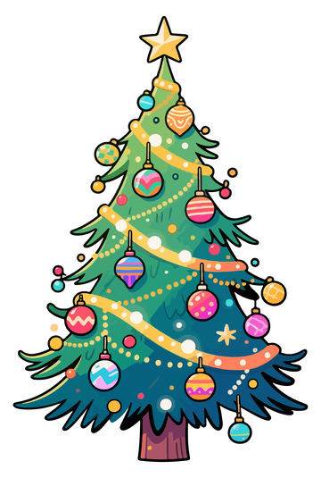 圣诞节的圣诞树4