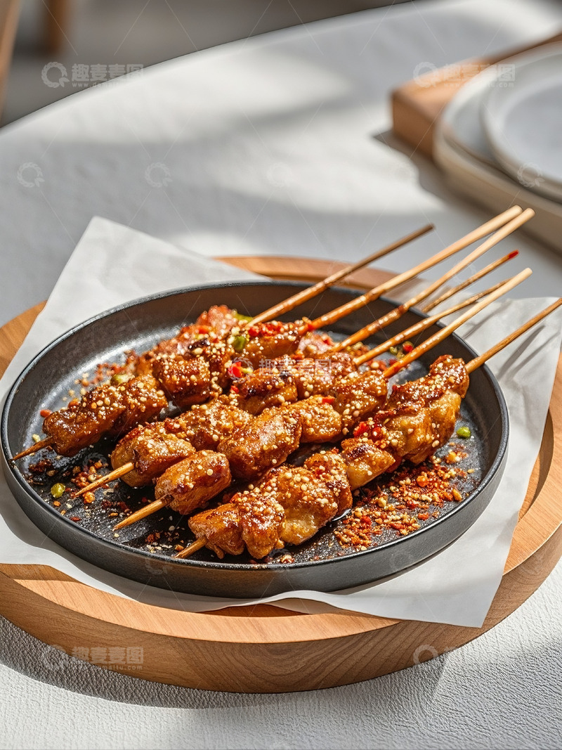 高清大图下载【趣麦麦图】烧烤烤串美食摄影