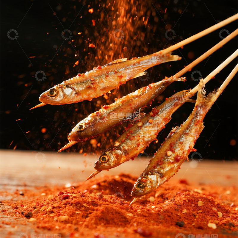 高清大图下载【趣麦麦图】烧烤烤串美食摄影