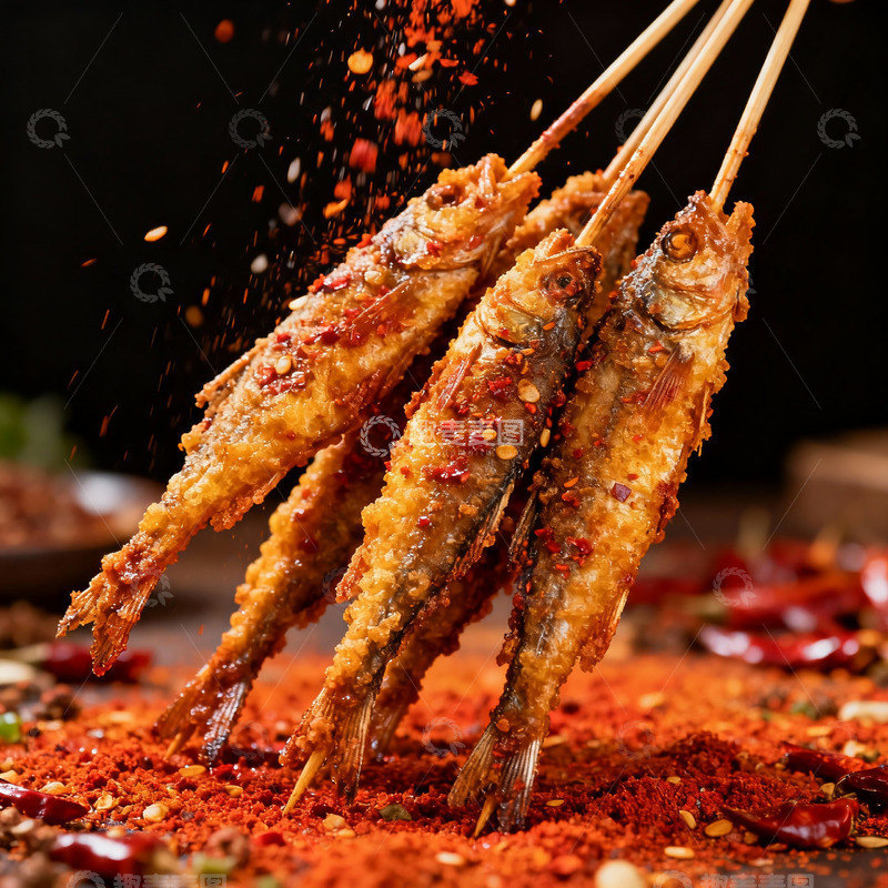 高清大图下载【趣麦麦图】烧烤烤串美食摄影