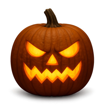 恐怖南瓜灯光影效果