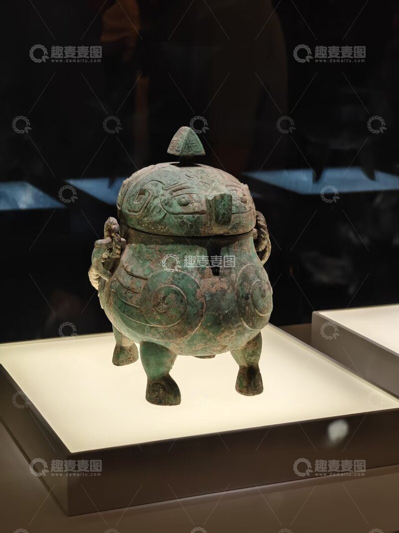 高清大图下载【趣麦麦图】青铜萌鸟-古人心中的萌鸟