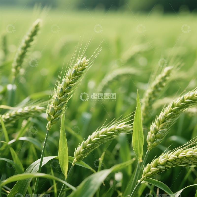 高清大图下载【趣麦麦图】农业麦穗麦田摄影