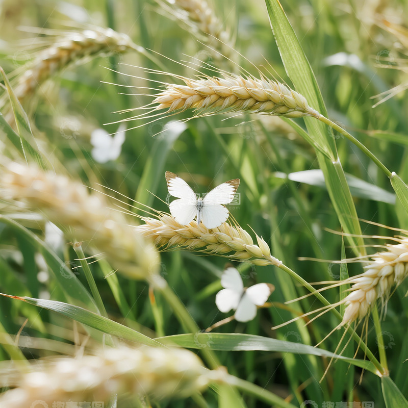 高清大图下载【趣麦麦图】农业麦穗麦田摄影