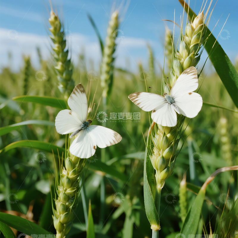 高清大图下载【趣麦麦图】农业麦穗麦田摄影
