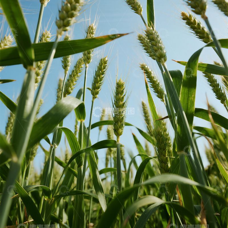 高清大图下载【趣麦麦图】农业麦穗麦田摄影