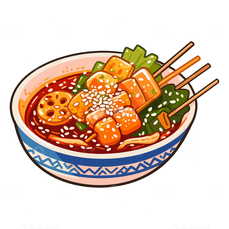 一份美味麻辣烫