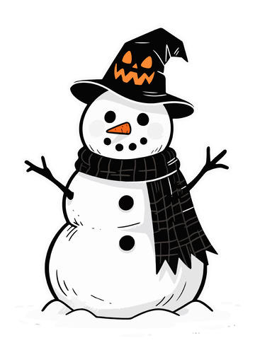 万圣节装扮雪人7
