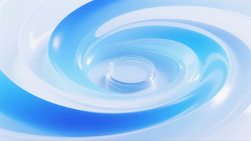 不规则螺旋抽象流动感渐变背景