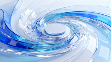 不规则螺旋抽象流动感渐变背景