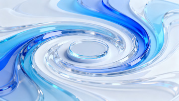 不规则螺旋抽象流动感渐变背景