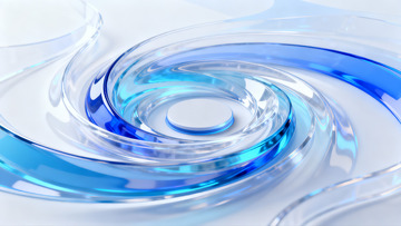 不规则螺旋抽象流动感渐变背景