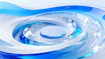 不规则螺旋抽象流动感渐变背景