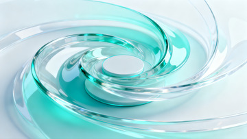 不规则螺旋抽象流动感渐变背景