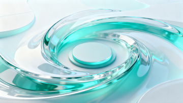 不规则螺旋抽象流动感渐变背景