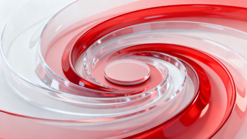 不规则螺旋抽象流动感渐变背景