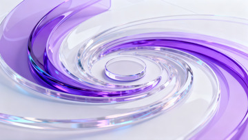 不规则螺旋抽象流动感渐变背景