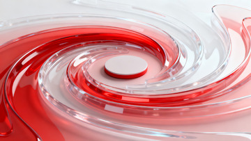 不规则螺旋抽象流动感渐变背景