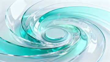 不规则螺旋抽象流动感渐变背景