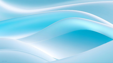 蓝白色渐变波浪背景