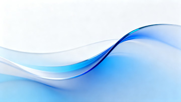 蓝白色渐变波浪背景
