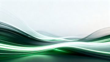 流畅墨绿线条背景